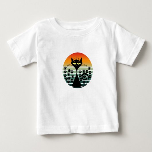 T-shirts de chat, baïbe (Devant)