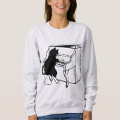 T-shirts de chat PIANO (Devant)