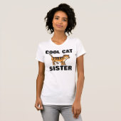 T-shirts de chat pour la SOEUR (Devant entier)