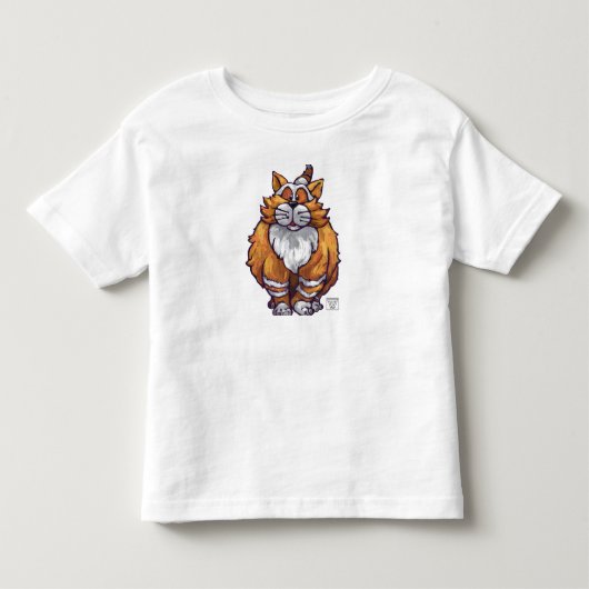 T-shirts de chats de gingembre (Devant)