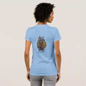 T-shirts de chats de gingembre (Dos entier)
