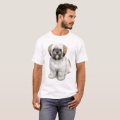 T-shirts de chiot d'apso de Lhasa (Devant entier)