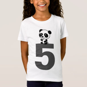 T-shirts DE CINQ ANS DE PANDA