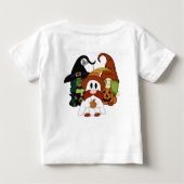T-Shirts de citations de sorcier barbu blanc Gnome (Dos)