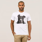 T-shirts de conscience de Pitbull (Devant entier)