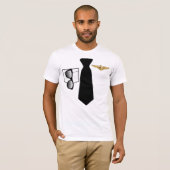 T-SHIRTS DE COSTUME DE CAPITAINE PILOTE (Devant entier)