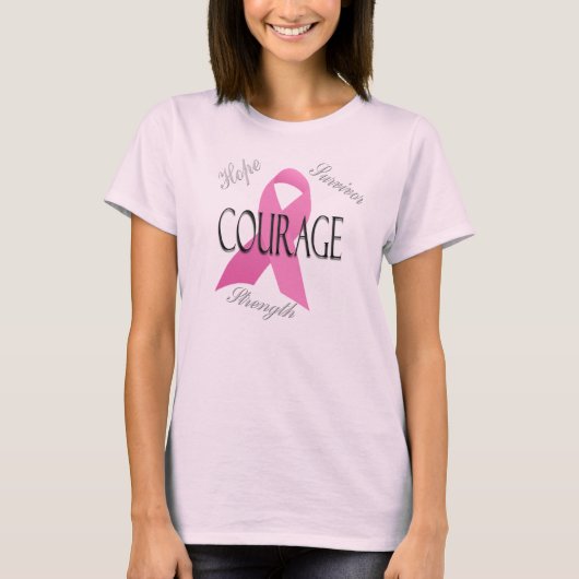 T-shirts de courage (Devant)