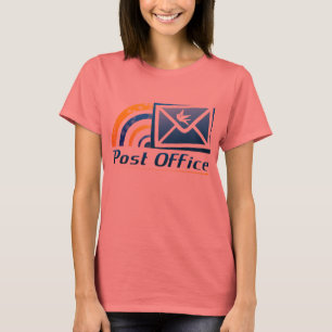 T-shirts de coutume de bureau de poste de femme