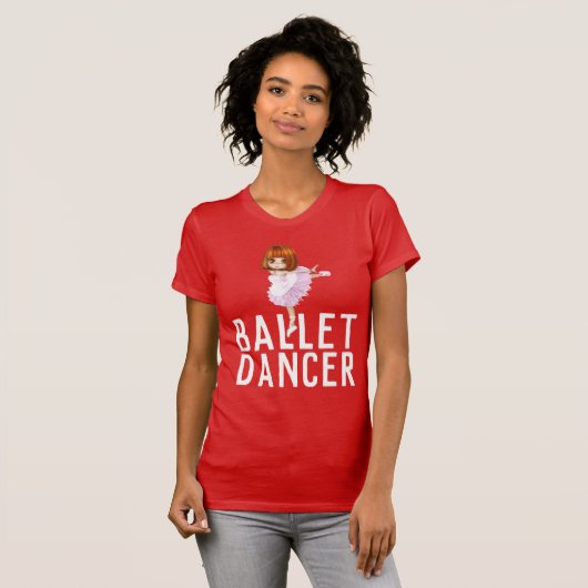 T-SHIRTS DE DANSEURS DE BALLET (Devant entier)