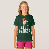 T-SHIRTS DE DANSEUSE DE BALLET (Devant entier)