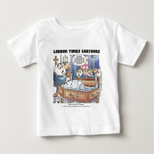 T-shirts de dessin animé du Times de Londres
