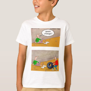 T-shirts de dessins humoristiques du Times de Lond