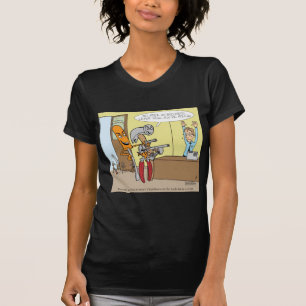 T-shirts de dessins humoristiques du Times de Lond