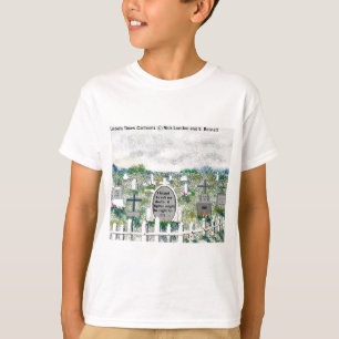 T-shirts de dessins humoristiques du Times de Lond