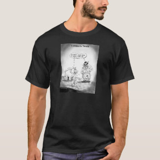T-shirts de dessins humoristiques du Times de Lond