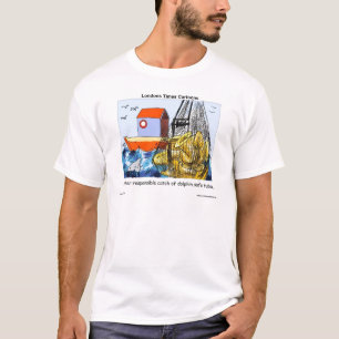 T-shirts de dessins humoristiques du Times de Lond
