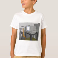 T-shirts de dessins humoristiques du Times de Lond