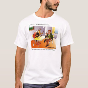 T-shirts de dessins humoristiques du Times de Lond