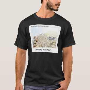 T-shirts de dessins humoristiques du Times de Lond