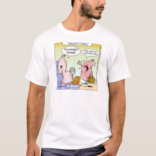 T-shirts de dessins humoristiques du Times de Lond