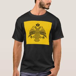 T-shirts de drapeau d'empire bizantin