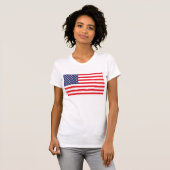 T-shirts de drapeau des USA (Devant entier)