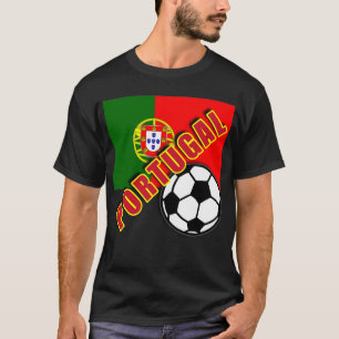 T-shirts de fan de foot du monde du PORTUGAL