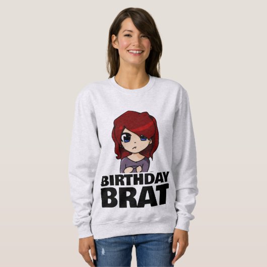 T-SHIRTS DE FEMMES BRATES D'ANNIVERSAIRE (Devant entier)