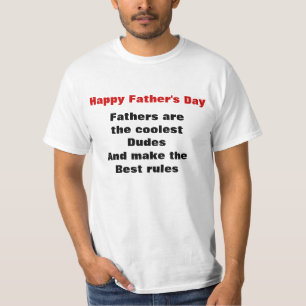 T-shirts de fête des pères des mecs les plus cool