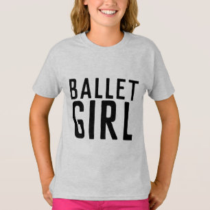 T-SHIRTS DE FILLE DE BALLET