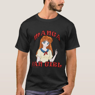 T-shirts de fille de fan de Manga