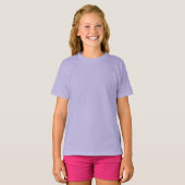 T-shirts de filles de la Lavande (Devant entier)