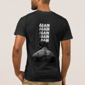 T-Shirts de Fitness avec Impression au Dos de Moti (Dos)