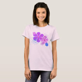 T-shirts de Gal Tropical Flower Rain (Devant entier)