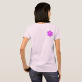 T-shirts de Gal Tropical Flower Rain (Dos entier)