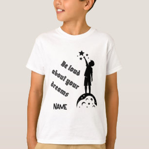 T-shirts de garçon avec Poursuivre le rêve