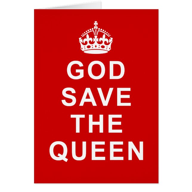 T-shirts de God Save the Queen, sacs, cadeaux (Devant)