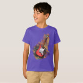 T-shirts de guitare pendant des ados (Devant entier)