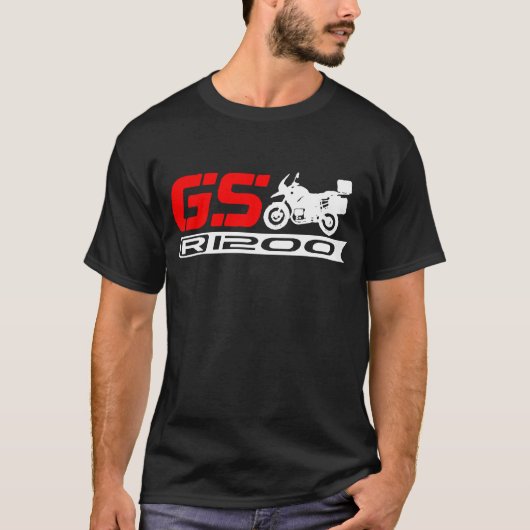 T-shirts de hippie de BMW R1200 Gs (Devant)
