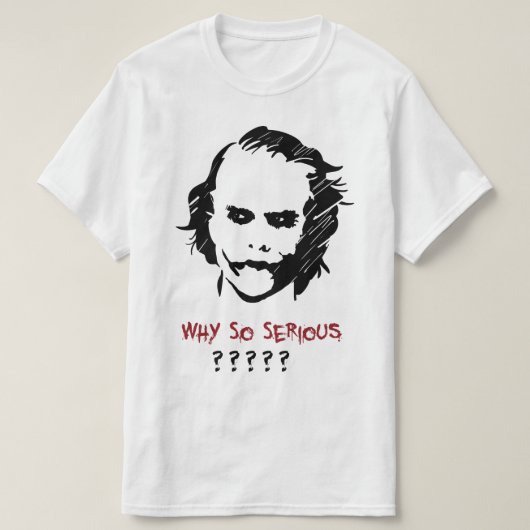 T-shirts de joker (Design devant)