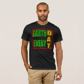 T-shirts de jour de la terre (Devant entier)