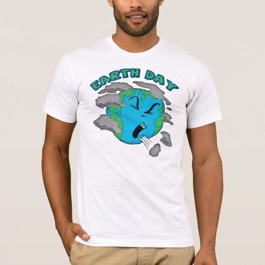 T-shirts de jour de la terre (Devant)