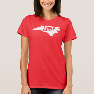 T-shirts de la Caroline du Nord, maison loin de l'
