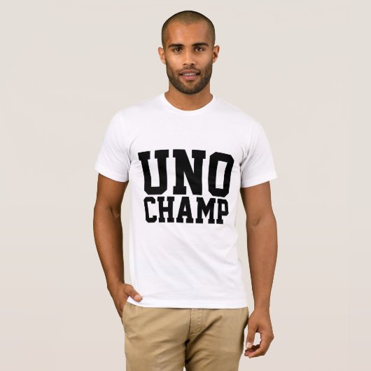 T-SHIRTS DE LA CHAMP UNO (Devant entier)