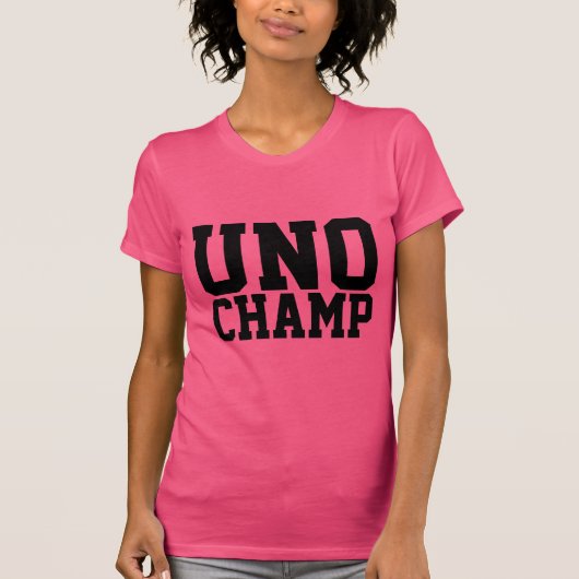 T-SHIRTS DE LA CHAMP UNO (Devant)