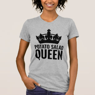 T-SHIRTS DE LA REINE DE LA POMME DE TERRE