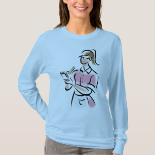 T-shirts de la serveuse