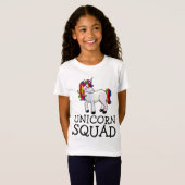 T-Shirts de la troupe de licorne (Devant entier)