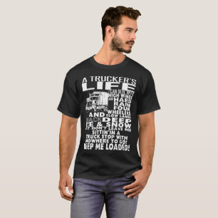 T-shirts de la vie du camionneur