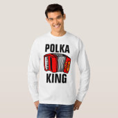 T-SHIRTS DE L'ACCORDIEN POLKA KING (Devant entier)